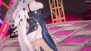 0287 -【R18-MMD】AKT - Honkai Impact 3 崩坏3 Bronnie hoxxor bunny - Luvoratorrry!