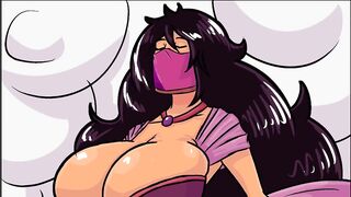 Genie breast expansion - hentai comic