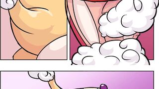 Genie breast expansion - hentai comic