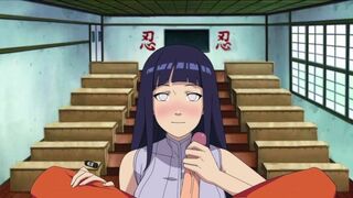 Hinata loves to lick Naruto's cock and drink his cum