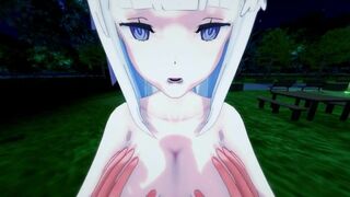 HORNY EMILIA WANTS SUBARU TO FUCK HER HARD HENTAI RE:ZERO