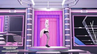 [MMD] AOA - ShortHair Ahri Hot Erotic Dance League of Legends KDA