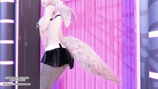 [MMD] AOA - ShortHair Ahri Hot Erotic Dance League of Legends KDA