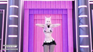 [MMD] AOA - ShortHair Ahri Hot Erotic Dance League of Legends KDA