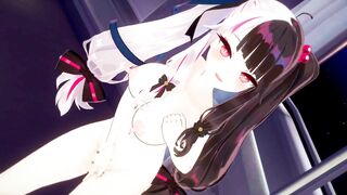 【Vtuber 夜見れな】夜見れながオナニーするだけ4