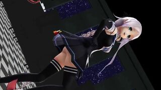 【MMD】Jiangfu & Umikaze - Suspicious Dark Demon【R-18】