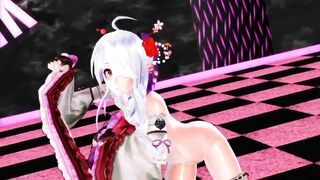 【MMD】TDA type modified Haku - PiNK CAT【R-18】