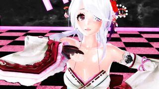 【MMD】TDA type modified Haku - PiNK CAT【R-18】