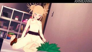 Himiko Toga and Deku in their Wet Dreams - My Hero Academia Hentai 3d Animation