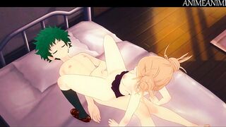 Himiko Toga and Deku in their Wet Dreams - My Hero Academia Hentai 3d Animation