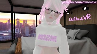 POV Sexy Futa uses you for her pleasure - VRchat erp - Preview