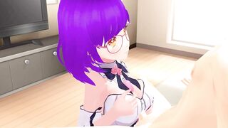 【R18-MMD】Slutty Idol use her titts for your pleasure