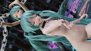 【MMD】Old & new Miku Romeo & Cinderella【R-18】