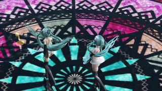 【MMD】Old & new Miku Romeo & Cinderella【R-18】