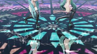 【MMD】Old & new Miku Romeo & Cinderella【R-18】