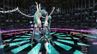 【MMD】Old & new Miku Romeo & Cinderella【R-18】