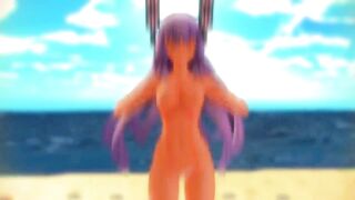 【MMD】Sheer bikini Murakumo - Lamb【R-18】