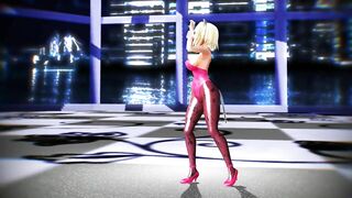 【MMD】PINK CAT Alice【R-18】