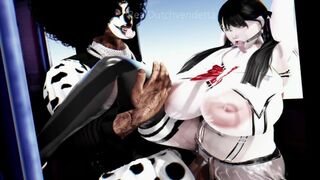 Secondlife | Boo Boo The Clown Caught Busty Japanese Hentai Girl In Subway