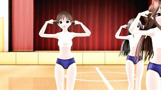 【MMD】Kongo Sisters Lamb【R-18】