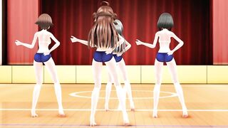 【MMD】Kongo Sisters Lamb【R-18】