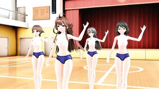 【MMD】Kongo Sisters Lamb【R-18】