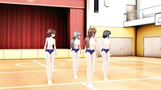 【MMD】Kongo Sisters Lamb【R-18】