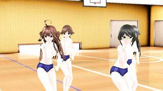 【MMD】Kongo Sisters Lamb【R-18】