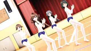 【MMD】Kongo Sisters Lamb【R-18】