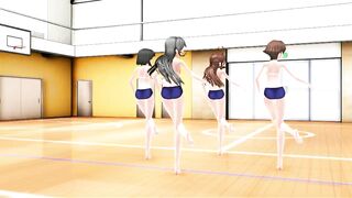 【MMD】Kongo Sisters Lamb【R-18】