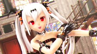 【MMD】Donut Hole with Alice [Upd1-Nopan-Add tail]【R-18】