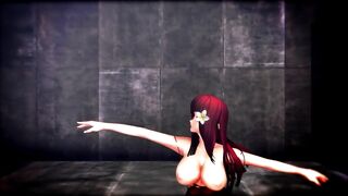 【MMD】Dekane-chan Gokuraku Jodo【R-18】