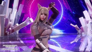 [MMD] (G)I-DLE - TOMBOY Hot Kpop Dance Ahri Akali Evelynn Kaisa League of Legends KDA