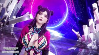 [MMD] (G)I-DLE - TOMBOY Hot Kpop Dance Ahri Akali Evelynn Kaisa League of Legends KDA