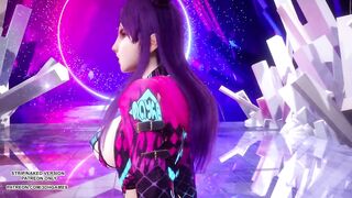 [MMD] (G)I-DLE - TOMBOY Hot Kpop Dance Ahri Akali Evelynn Kaisa League of Legends KDA