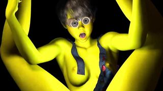 MINION XXX TONGUE OUT AHEGAO