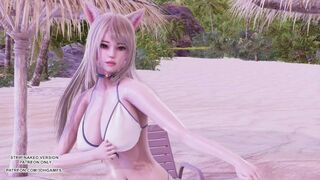 [MMD] Girl's Generation - Holiday Ahri Kaisa Hot Kpop Dance League of Legends