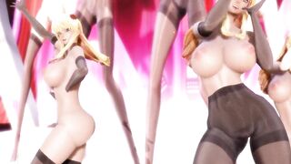 【MMD】Kirarax5 kimagure mercy【R-18】