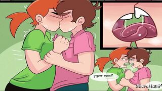 The Fairly OddParents - Adult Timmy and vicky fight turns into sex Stepbrother fucks his stepsister