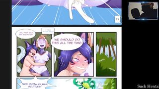 Ahri X Orianna Lesbian Friends SEx