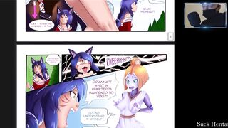 Ahri X Orianna Lesbian Friends SEx