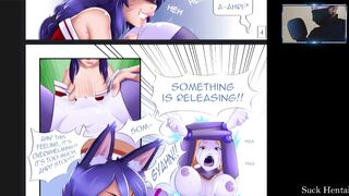 Ahri X Orianna Lesbian Friends SEx