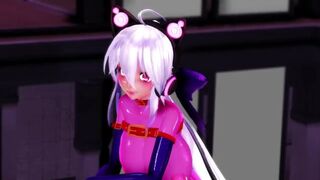 【MMD】Slut - PiNK CAT【R-18】