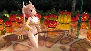 【MMD】Urara-chan only needs this broom【R-18】