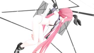 【MMD】Cosplay Efu-sans  Lady (Piston)【R-18】