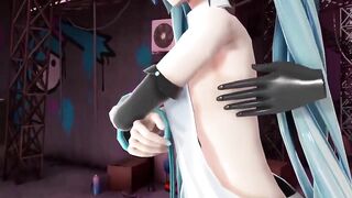 Hatsune Miku Fucked like a slut 【Hentai 3D】