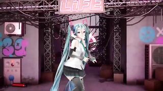 Hatsune Miku Fucked like a slut 【Hentai 3D】