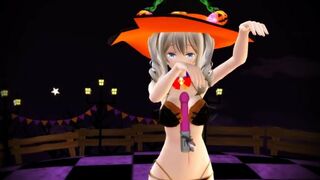 【MMD】Happy Halloween with Kashima【R-18】