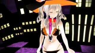 【MMD】Happy Halloween with Kashima【R-18】