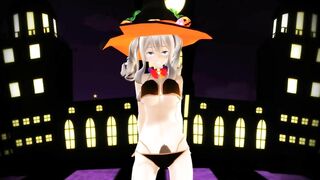 【MMD】Happy Halloween with Kashima【R-18】